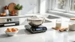 Küchenwaagen mit Batterieanzeige