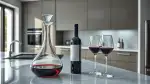 Weinkaraffen aus Kristallglas