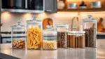 Glasvorratsdosen Set für optimale Lebensmittellagerung