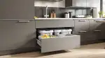 Mülltrennungssystem mit Schubladen
