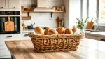 Ausdrucksstarke Brotkörbe aus Weide