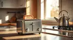 Toaster mit Temperatureinstellung