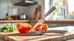 Perfekte Tomatenmesser für makellose Scheiben
