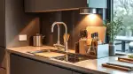 Spülbecken-Organizer mit Biomülleimer