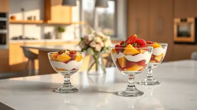 Glas Dessertschalen: Elegante Präsentation für Süßspeisen
