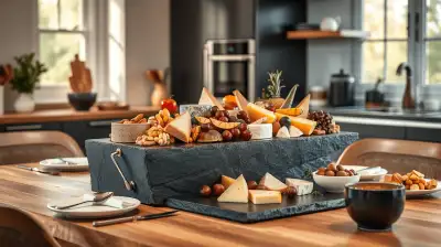 Etageren aus Schiefer