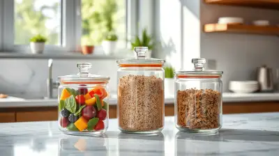Lebensmittelfrische verlängern mit Glasbehältern