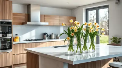 Zauberhafte Tischdeko mit frischen Blumen