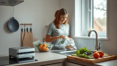 Platzsparende Vakuumierer für kleine Küchen