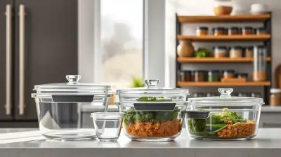 Meal Prep mit Glasbehältern