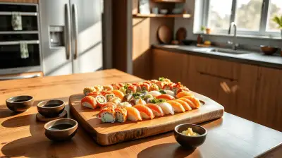 Sushi Servierplatten: Japanische Esskultur