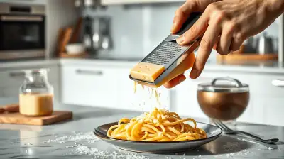 Parmesan Reiben perfektionieren