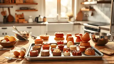 Silikonformen für Mini-Kuchen