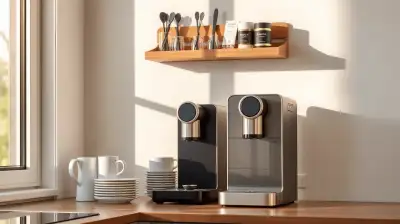 Platzsparende Kaffeestationen für kleine Küchen