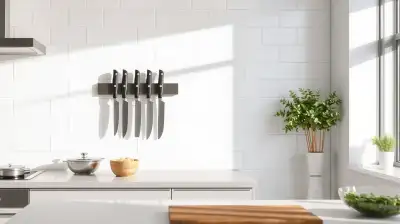 Magnetische Messerhalter für die Küchenwand
