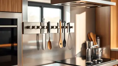 Magnetische Küchenleisten für maximale Ordnung
