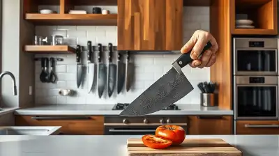Handgeschmiedete Messer für die Küche