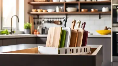 Schneidebretter richtig organisieren