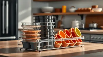 Silikonformen stapeln leicht gemacht