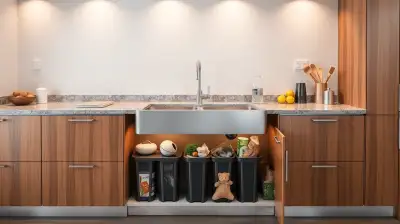 Mülltrennungssysteme für die moderne Küche