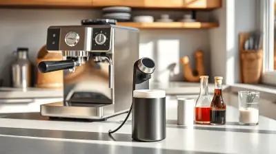 Mikromilchaufschäumer für perfekten Milchschaum
