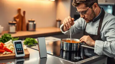 Induktions-Thermometer für perfekte Gerichte