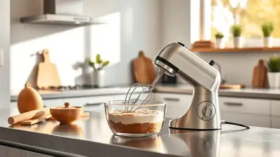 Hygienischer Handmixer für keimfreie Teigzubereitung