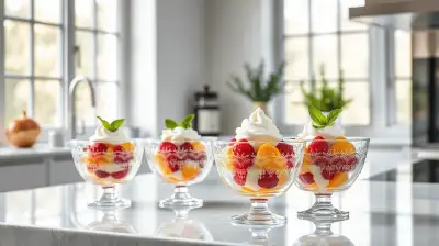 Hochwertige Dessertschalen für süße Genussmomente