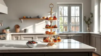 Etageren und Servierplatten für Desserts