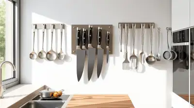 Magnetische Küchenwandhalter revolutionieren Ihre Ordnung