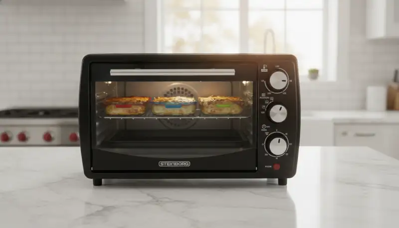 Der Mini Backofen: Große Leistung, kleiner Raum