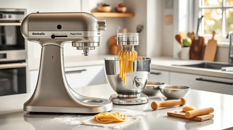 Pasta-Teig richtig kneten