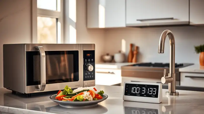 Mikrowellen Timer: Zeitsparend kochen
