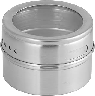 Fackelmann 42121 Magnetische Gewürzdose, Vorratsdose mit Streuöffnungen, Aufbewahrungsdose aus …