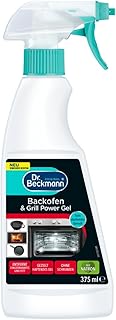Dr. Beckmann Backofen & Grill Power-Gel | Backofenreiniger mit Schnellwirkformel | auch für Eing…