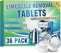 Entkalker Wasserkocher, 36 Stück Leistungsstarker Reinigungstabletten für Kaffeemaschine, Wasse…