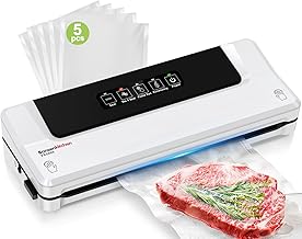 Bonsenkitchen Vakuumiergerät, Vakuumierer für kontinuierliches Arbeiten mit hoher Geschwindigke…