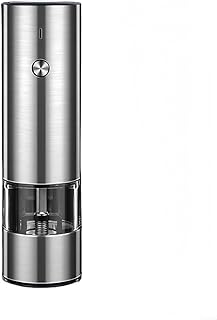 Elektrische Gewürzmühle, gezahnte Mahlscheibe, wiederaufladbar, Ein-Knopf-Bedienung für Zuhaus…