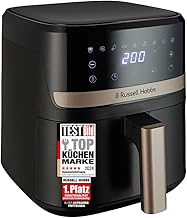 Russell Hobbs Heißluftfritteuse L 4,3L Rapid AirFryer [sehr kleines Gehäuse, sehr leise, 9 Prog…