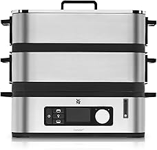 WMF Küchenminis Mini Dampfgarer elektrisch 4,3l, Dampfkocher mit Memory-Funktion, elektrische Da…