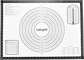 Backmatte Silikon Große Antihafte Backunterlage Rutschfeste Teigmatte 71×51 cm Ausrollmatte Sili…