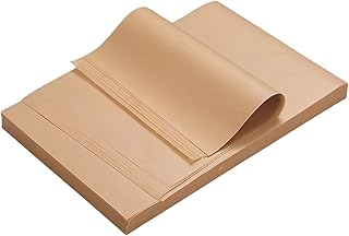 200 Stück Backpapier Ohne PFAS und BPA, 30x20cm Backpapier Zuschnitte, Antihaft-Backpapiere, Gee…