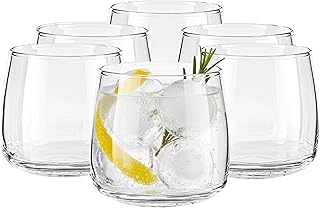 TREND FOR HOME Dessertgläser Emma groß 475 ml, runde Gläser 6er Set, Gin Tumbler Dessertschale…