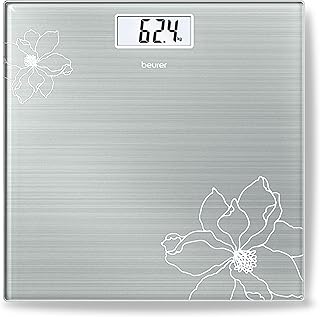 Beurer GS 10 Glaswaage mit Glitzereffekt und gut lesbarer LCD Anzeige mit einer Ziffernhöhe von …
