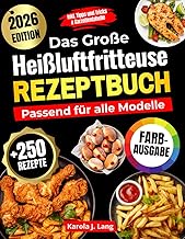 DAS GROßE HEIßLUFTFRITTEUSE REZEPTBUCH PASSEND FÜR ALLE MODELLE: 250 leckere und knusprige Ger…