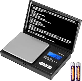Vinabo Feinwaage 0.01g Waage Gramm 700g/0.01g Grammwaage Goldwaage Präzisionswaage Digitalwaage …