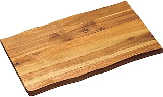 KESPER | Schneid- und Servierbrett, Material: Akazienholz, Maße: 45 x 27 x 2 cm, Farbe: Braun, N…