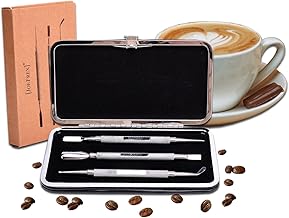 Latte Art Pen – Set für Latte Art – 6 Funktionen- Kaffee geschenk – Barista Besteck – Barista We…