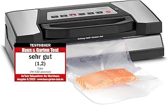 CASO VRH 690 advanced – Profi‑Vakuumierer – 150 Nonstop‑Vorgänge – 20 L/min – doppel…