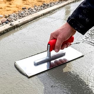 Professionelles Glättkellen Set mit 100 mm Putzspachtel – Rostfreie Edelstahl Finishing Trowel…